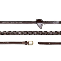 Dyon Kantflätad tygel 13mm D