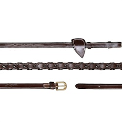 Dyon Kantflätad tygel 13mm D