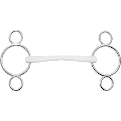 Duo 3-Ring "Vienna" 16 mm with dual function - Plastic white