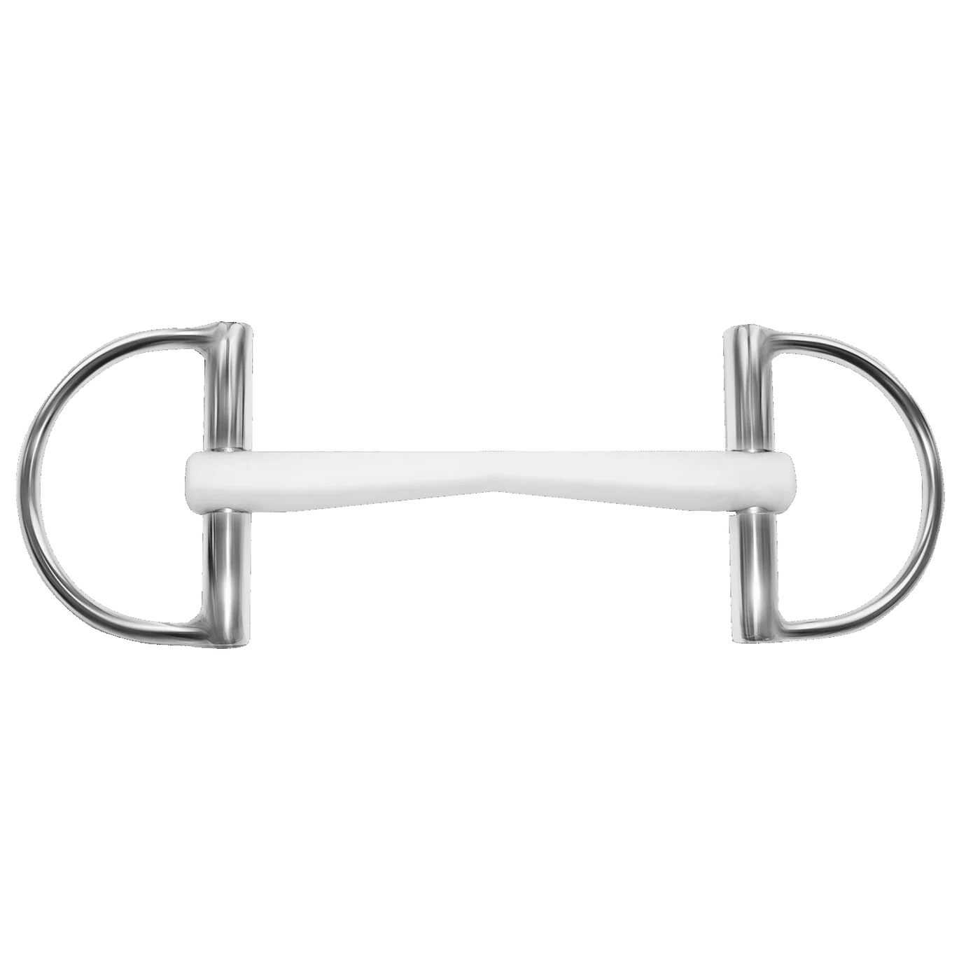 Duo D-Ring 16 mm with dual function - Plastic white