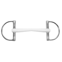 Duo D-Ring 16 mm with dual function - Plastic white