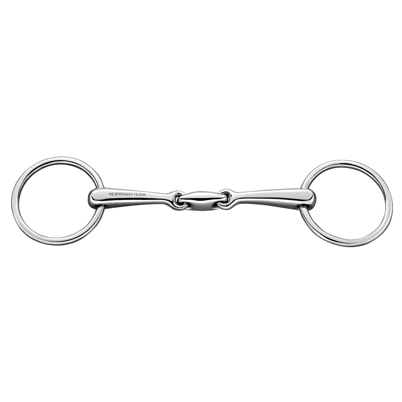 MAX-Control bradoon 12 mm with locking mechanism - Stainless steel