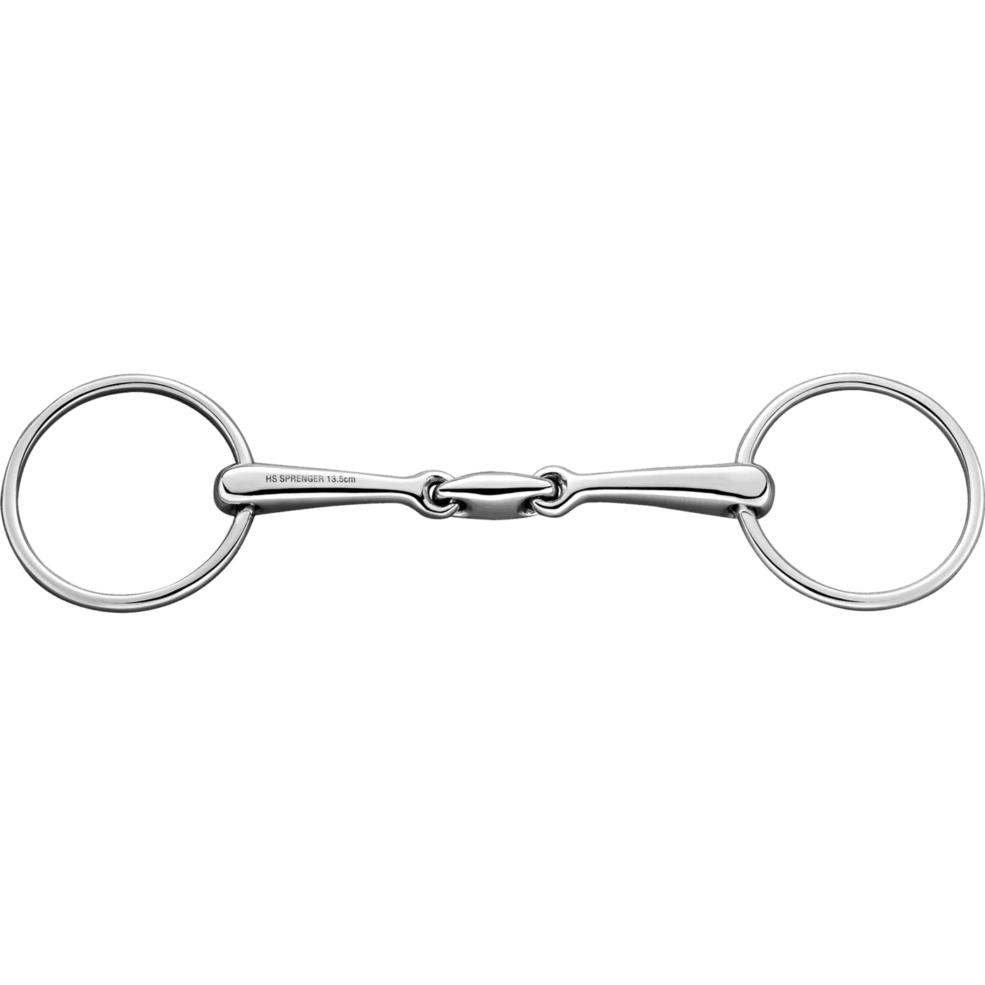 MAX-Control bradoon 12 mm with locking mechanism - Stainless steel