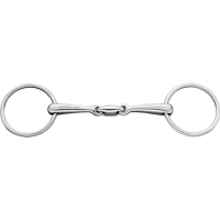 MAX-Control bradoon 12 mm with locking mechanism - Stainless steel