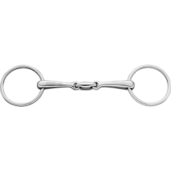 MAX-Control bradoon 12 mm with locking mechanism - Stainless steel