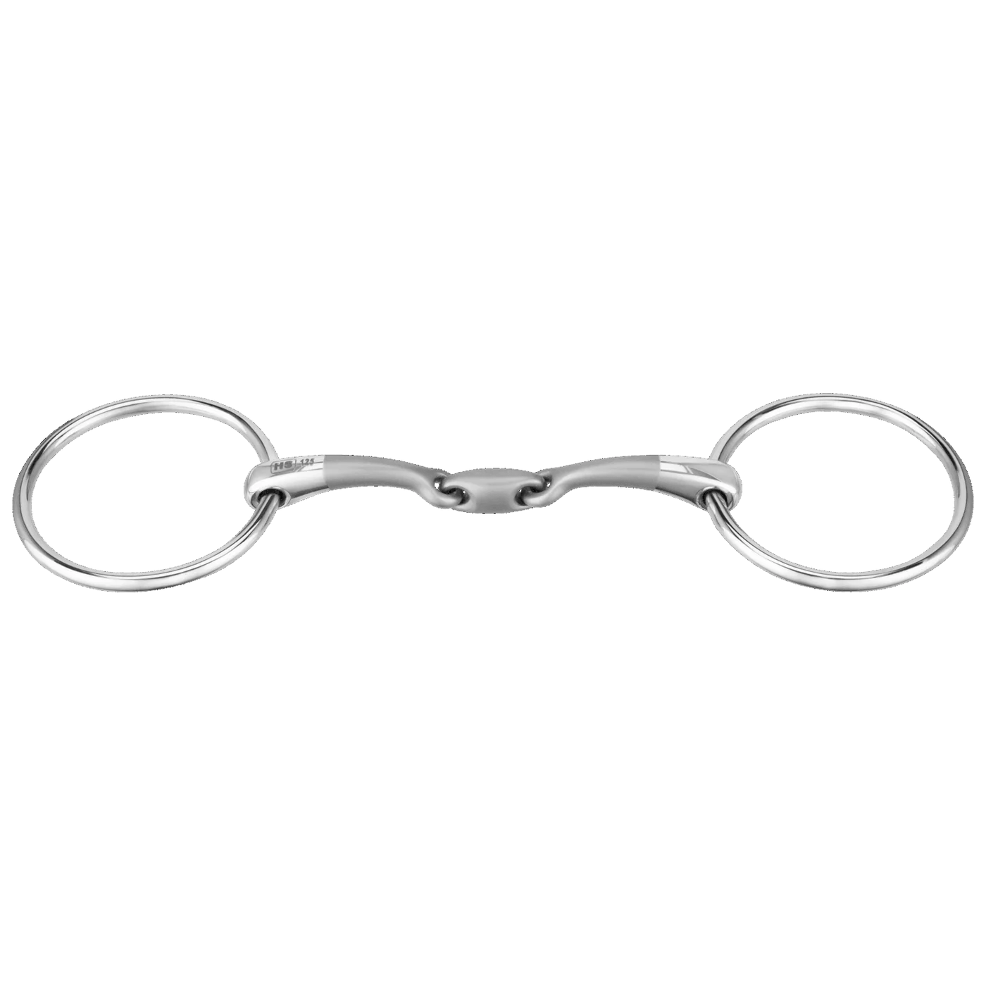 SATINOX loose ring snaffle 12 mm double jointed - Stainless steel