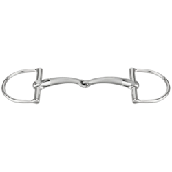 SATINOX D-Ring 14 mm single jointed - Stainless steel