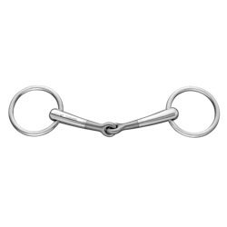 TURNADO bradoon 14 mm - Stainless steel