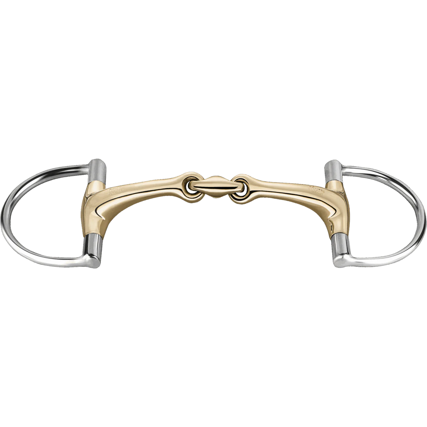 Dynamic RS - Hunter Jumper D-Ring, 14 mm double jointed