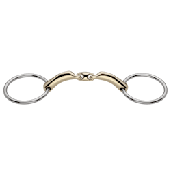 novocontact Loose Ring snaffle 14 mm double jointed - Sensogan
