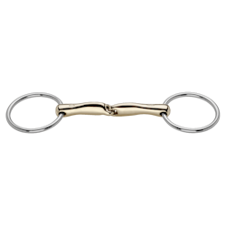novocontact Loose Ring snaffle 14 mm single jointed - Sensogan