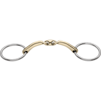 novocontact Loose Ring snaffle 16 mm double jointed - Sensogan