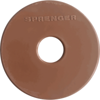 Sprenger Bit guards - silicon brun