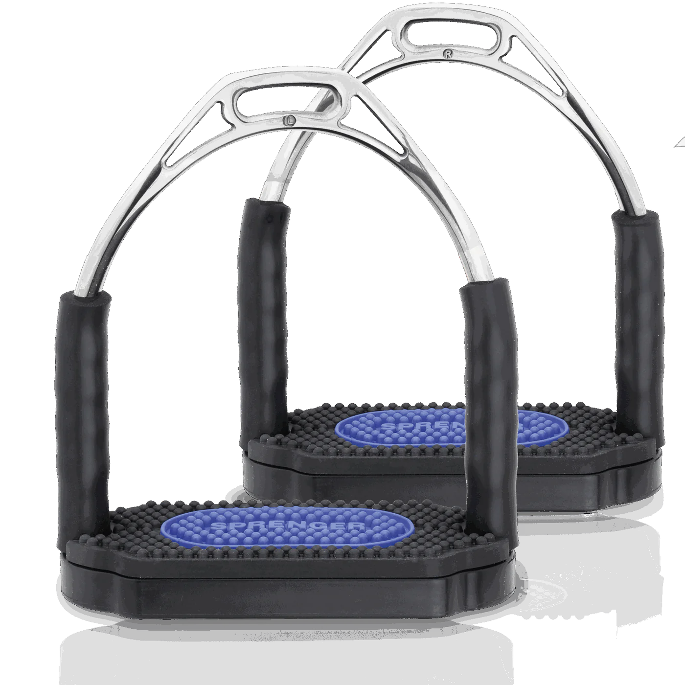 Spenger Bow Balance Stirrups - Stainless steel