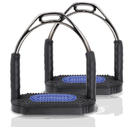 Bow Balance Stirrups - Stainless steel anthracite