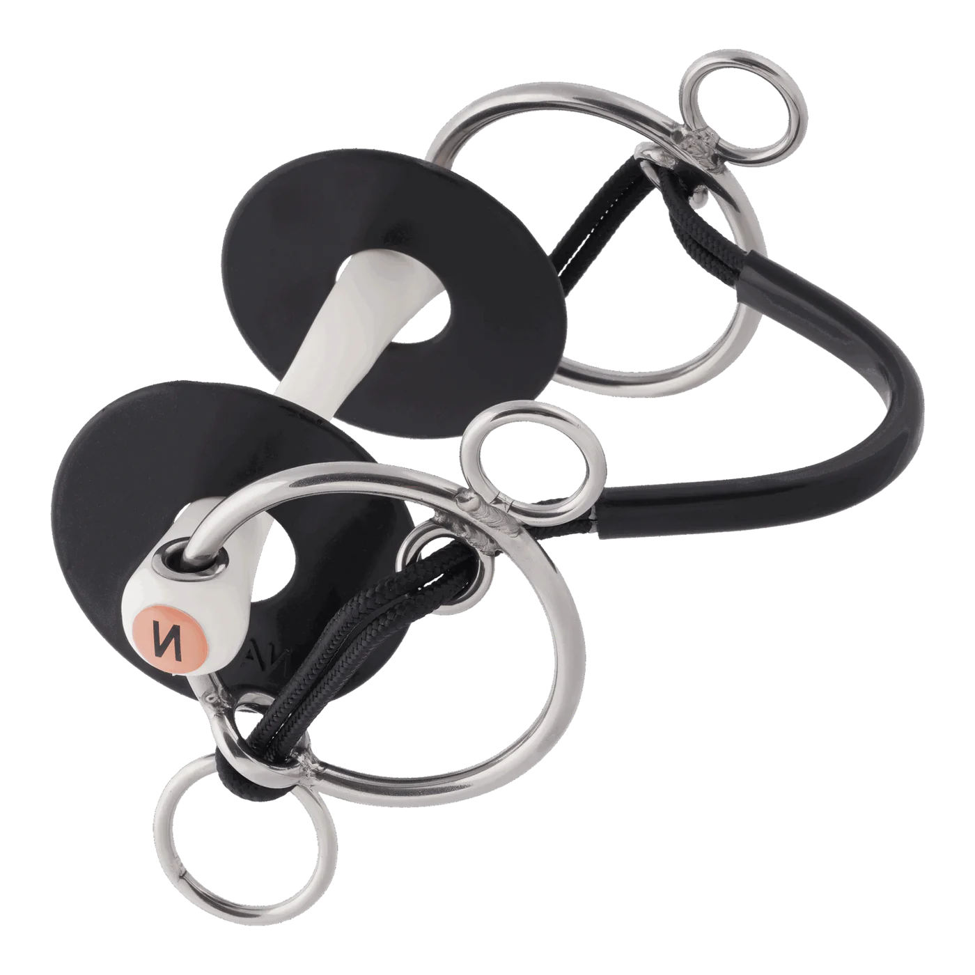 Nathe Curbgag snaffle flexible 20 mm