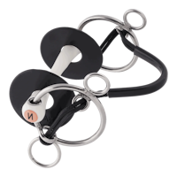Nathe Curbgag snaffle flexible 20 mm