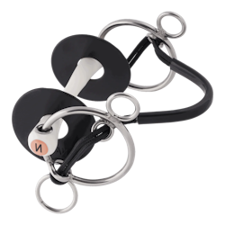 Nathe Curbgag snaffle flexible 20 mm