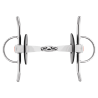 Nathe Full Cheek snaffle 18 mm double jointed