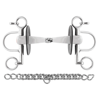 Nathe Pelham 18 mm single jointed with short cheeks