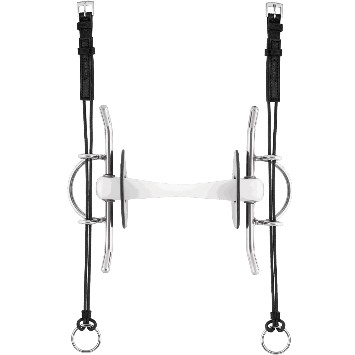 Nathe Full Cheek Gag bit 20 mm with flexible Mullen Mouth