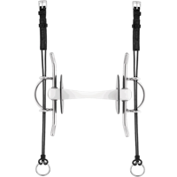 Nathe Full Cheek Gag bit 20 mm with flexible Mullen Mouth