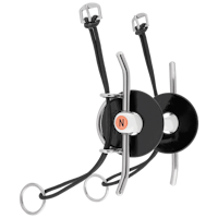 Nathe Full Cheek Gag bit 20 mm with flexible Mullen Mouth
