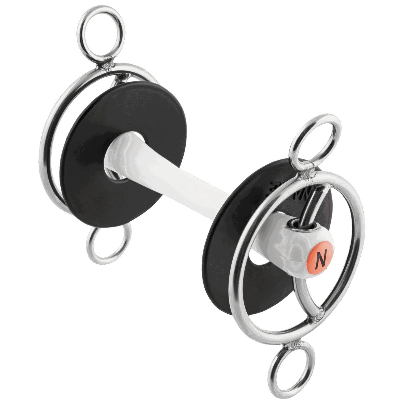 athe 3-Ring bit 20 mm with sliding cheek and flexible Mullen Mouth