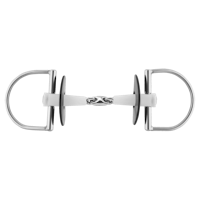 Nathe D-Ring snaffle 18 mm double jointed