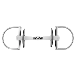 Nathe D-Ring snaffle 18 mm double jointed
