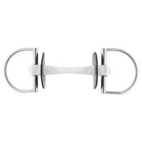Zoom Nathe D-Ring snaffle 20 mm with flexible Mullen Mouth