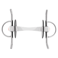 Nathe Full Cheek snaffle 20 mm with flexible Mullen Mouth