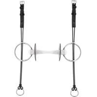 Nathe Gag bit 20 mm with flexible Mullen Mouth