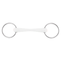 Nathe Standard snaffle 20 mm with flexible Mullen Mouth
