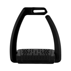 Aero-Stirrups black anodized - size 120 mm