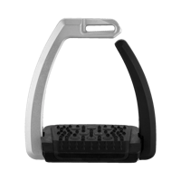 Aero-Stirrups silver anodized - size 120 mm