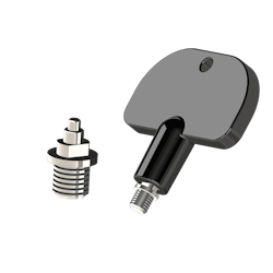 Spikes with key (Set=18 pcs.)