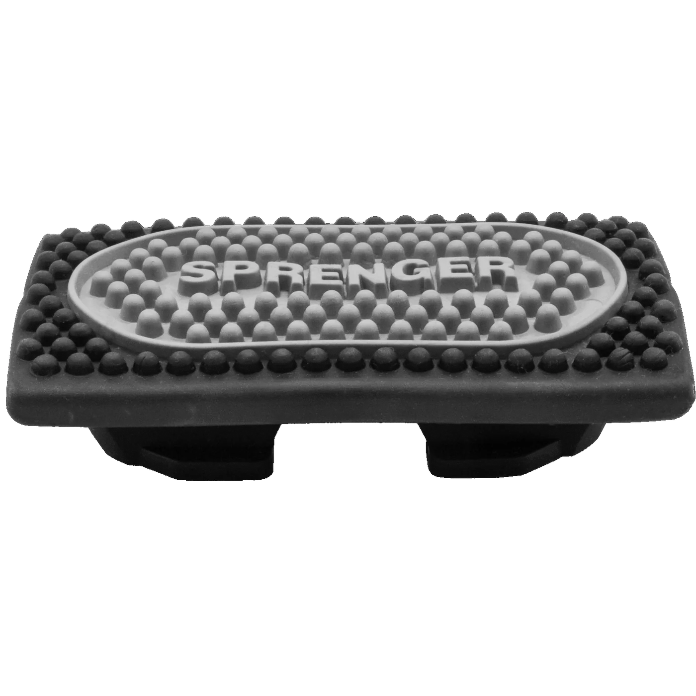 Stirrup pads for Flexcite Stirrups - Rubber black / silver