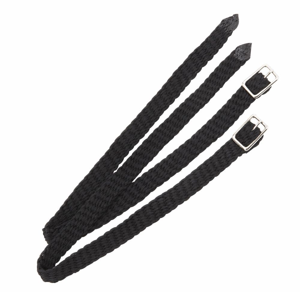FLÄTADE NYLON SPORREREMMAR BLACK ONE SIZE