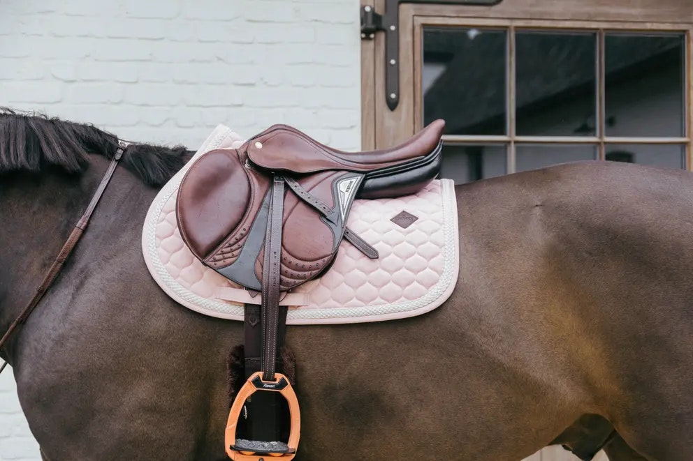 Kentucky Saddle Pad Plaited Cord Jumping