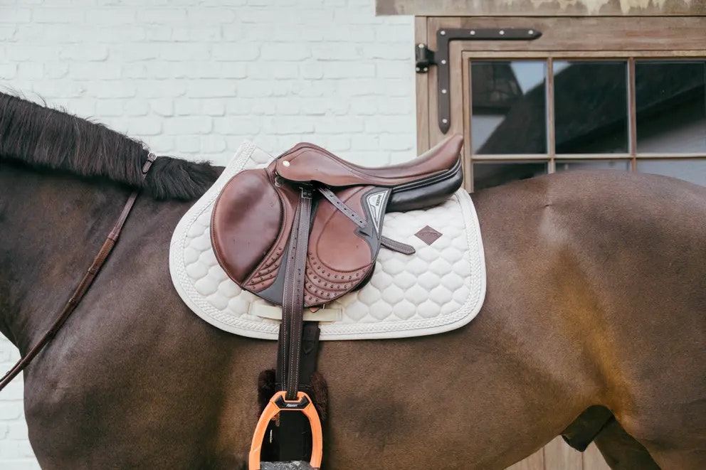 Kentucky Saddle Pad Plaited Cord Jumping