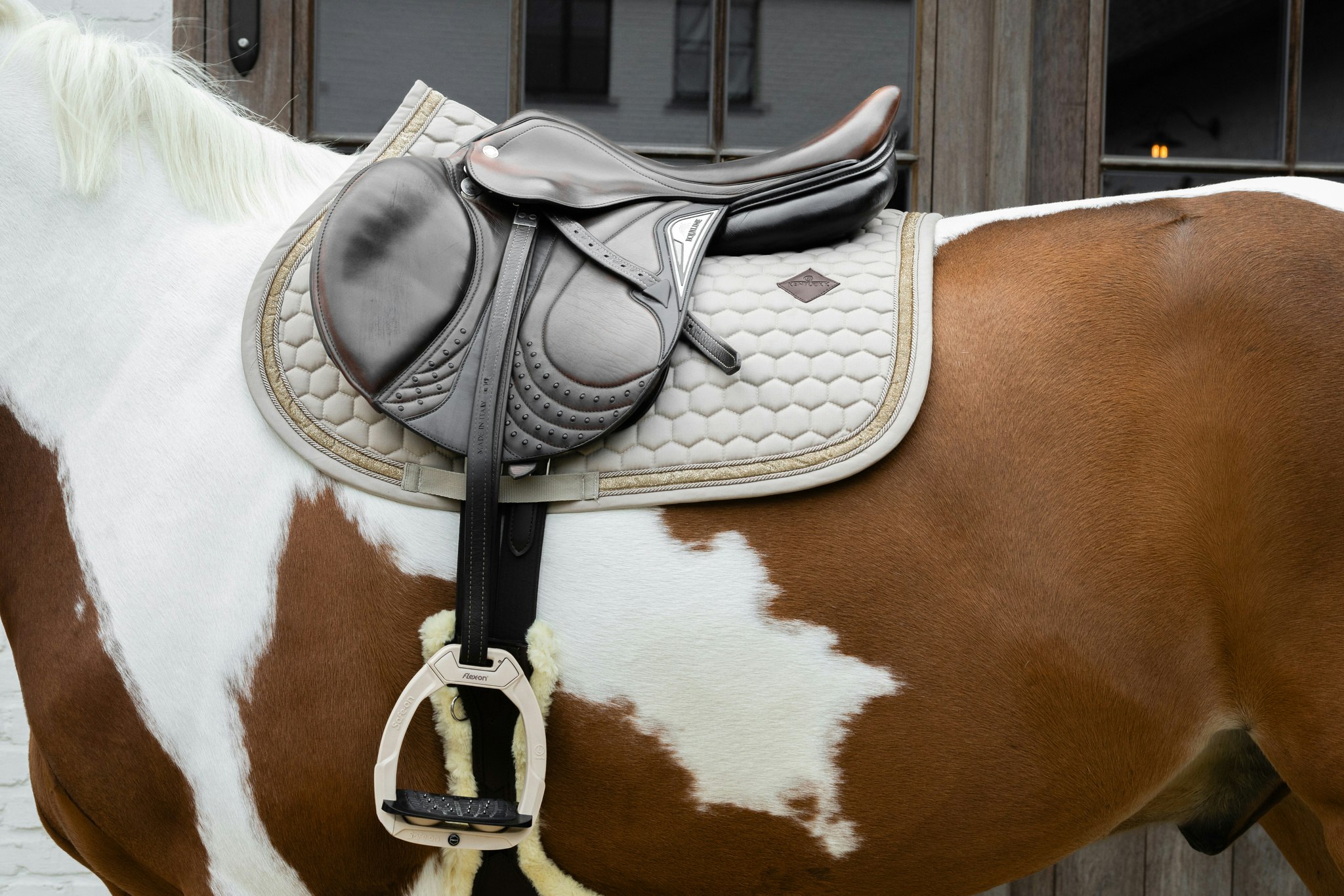 Kentucky Horsewear Saddle Pad Glitter Band Jumping