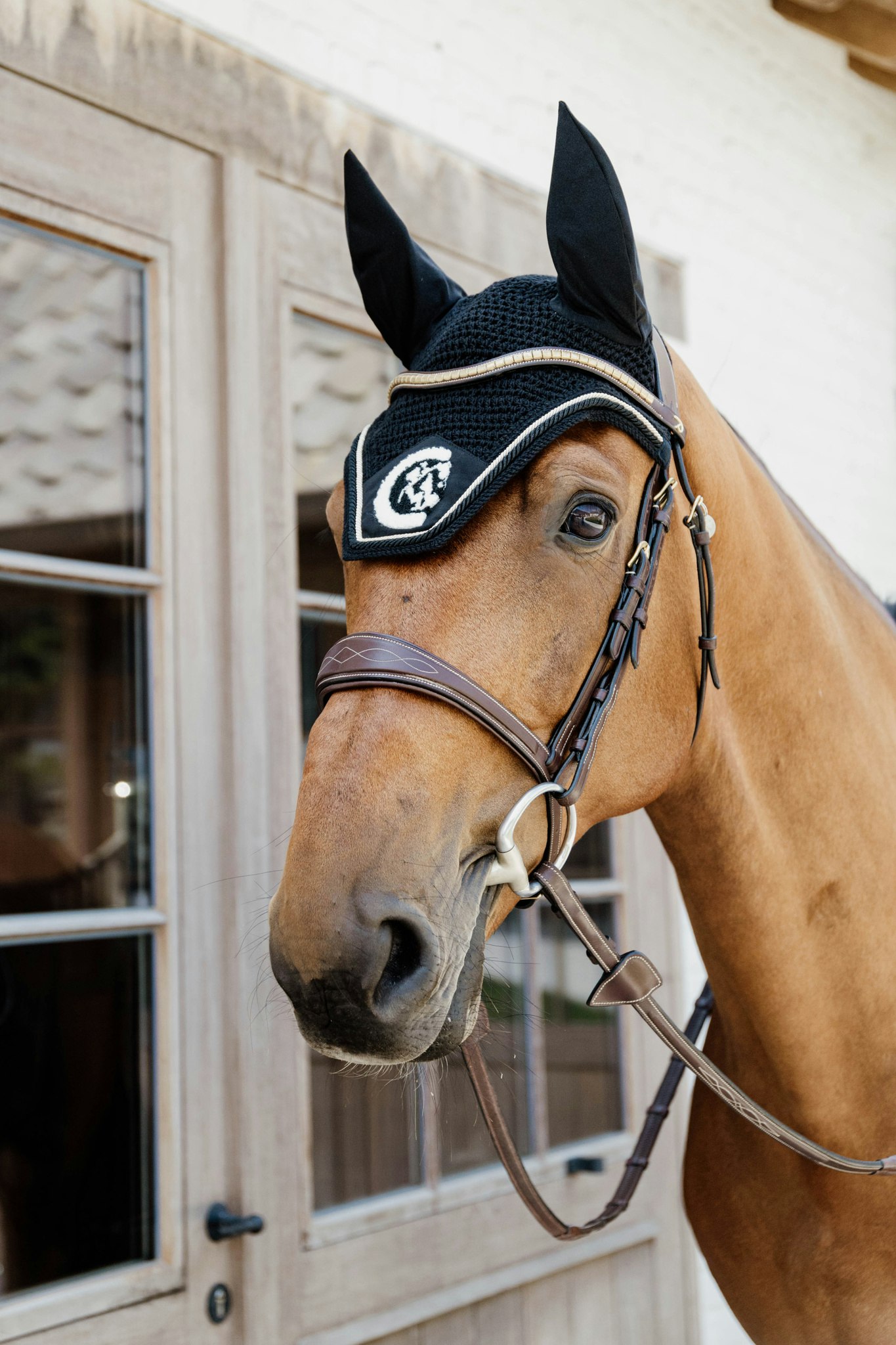 Kentucky Horsewear Fly Veil Wellington 3D Logo Rope