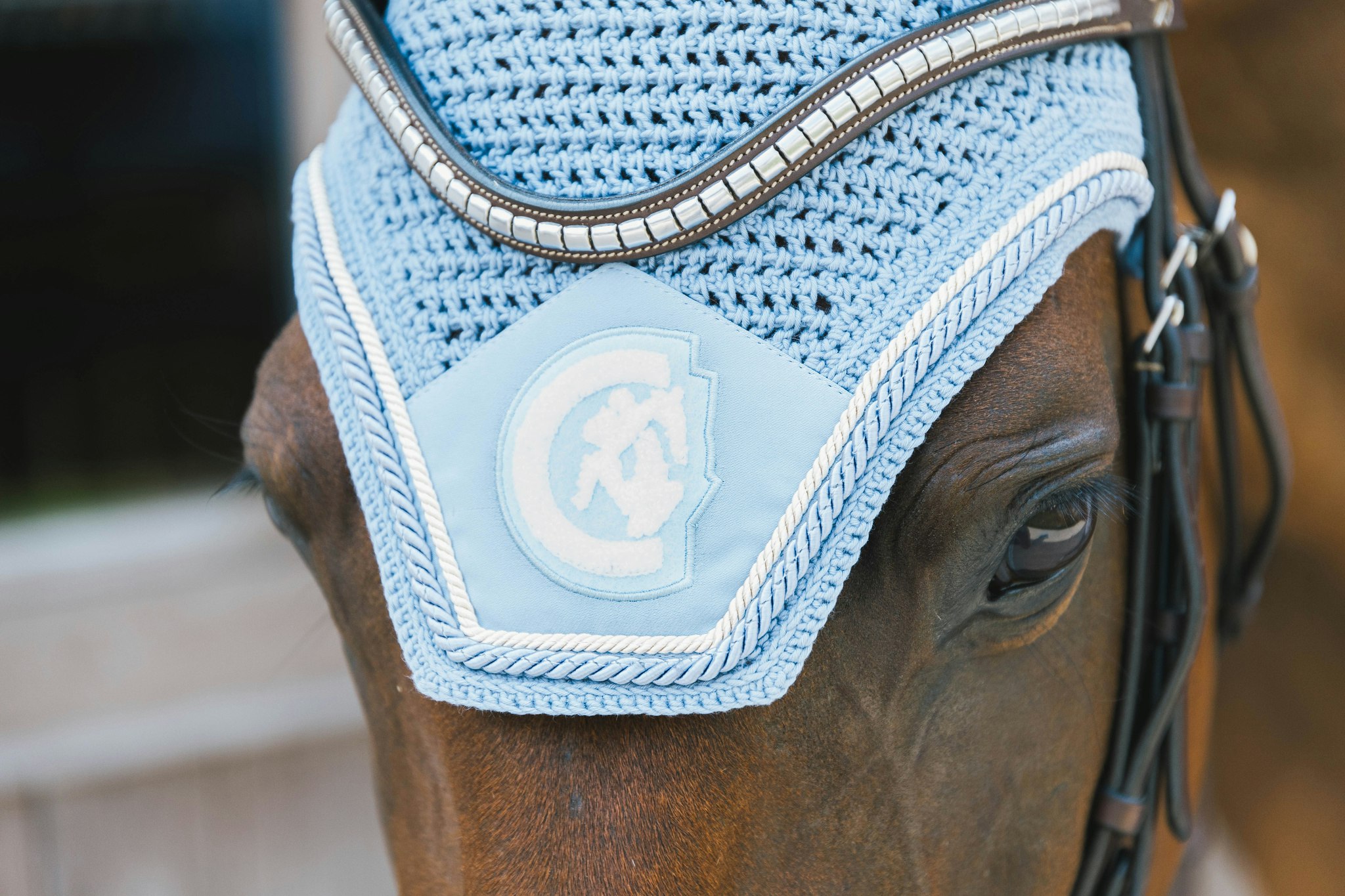 Kentucky Horsewear Fly Veil Wellington 3D Logo Rope