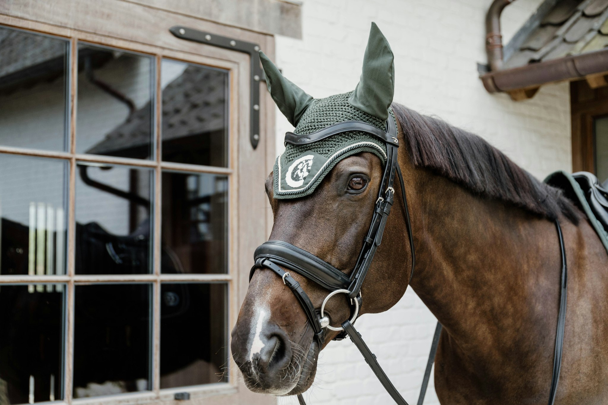Kentucky Horsewear Fly Veil Wellington 3D Logo Rope