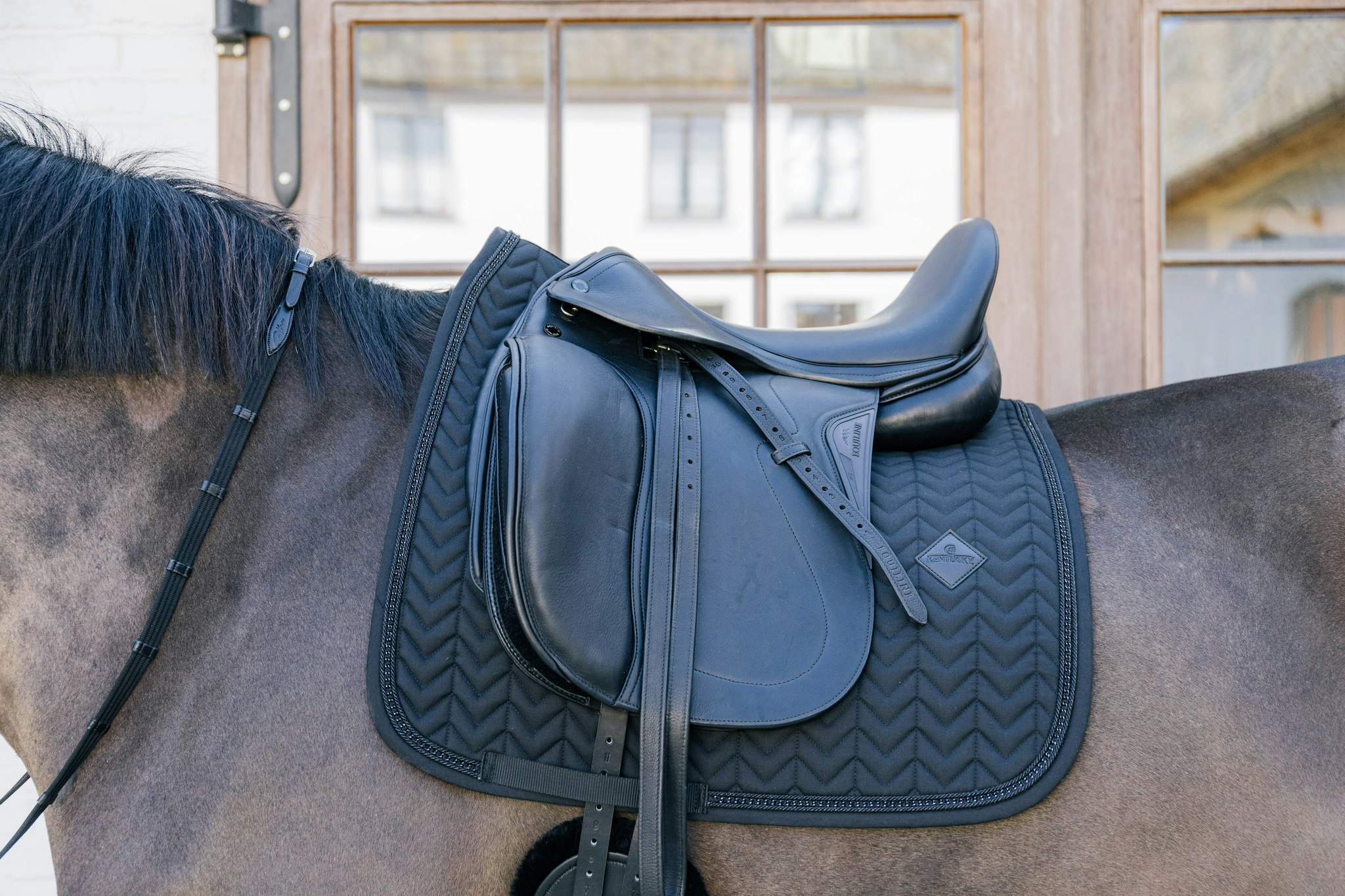 Kentucky Horsewear Saddle Pad Metal Chain Dressage