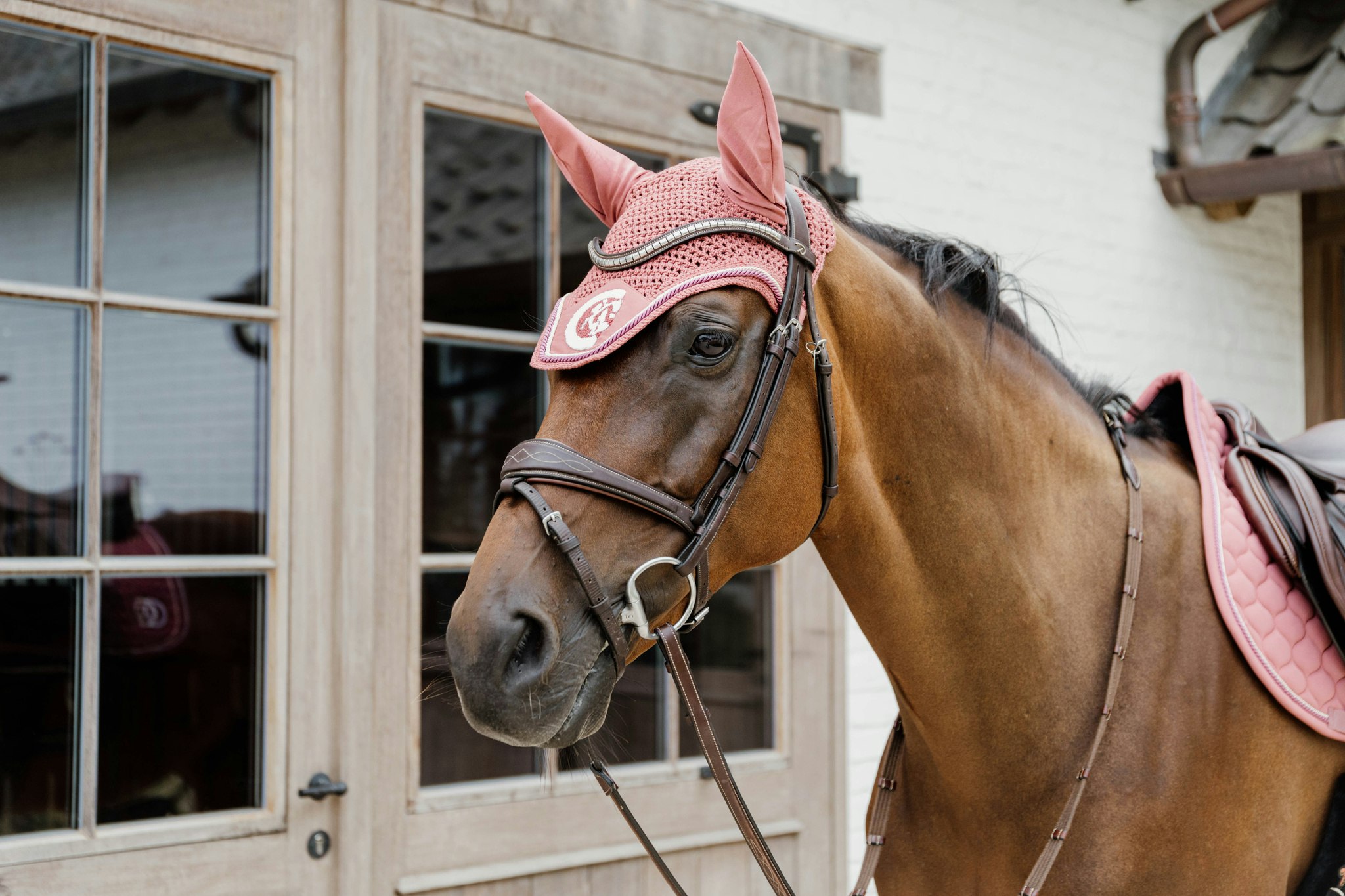 Kentucky Horsewear Fly Veil Wellington 3D Logo Rope