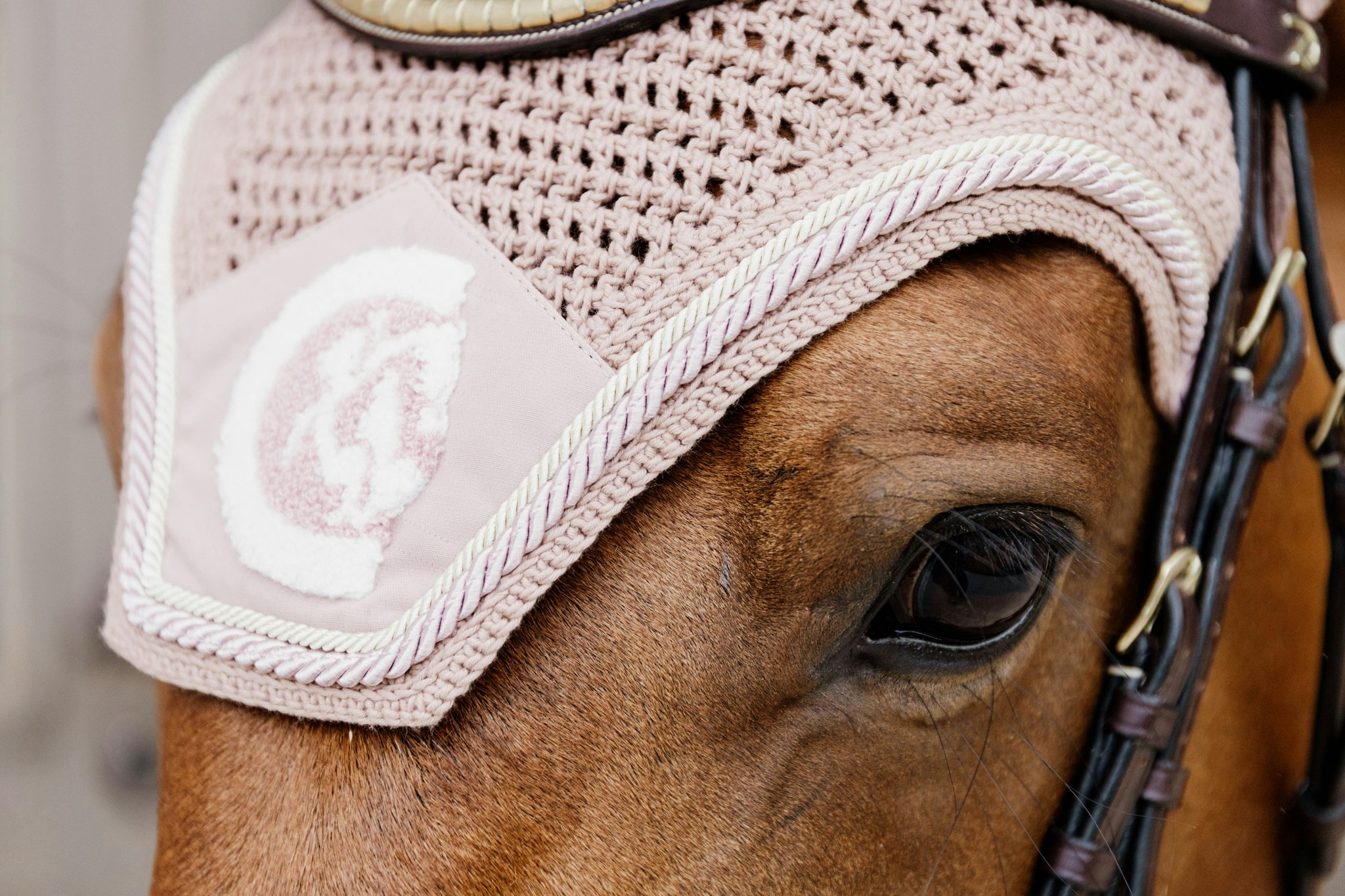 Kentucky Horsewear Fly Veil Wellington 3D Logo Rope