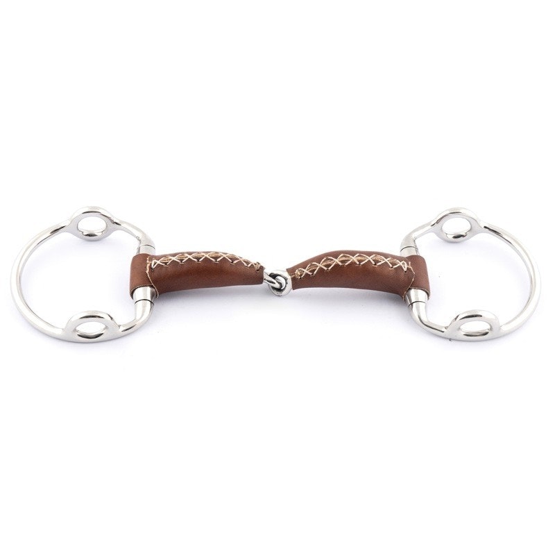JumpIn Leather Covered Gag bit