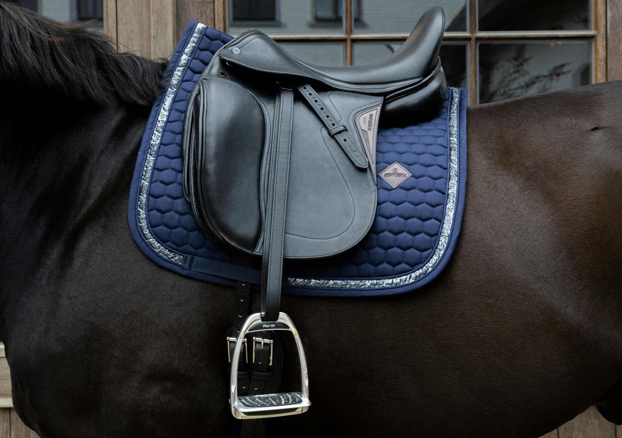 Kentucky Horsewear Saddle Pad Glitter Band Dressage